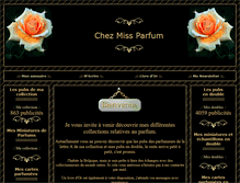 Tablet Screenshot of missparfum.be